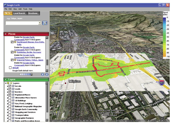 Integration in Google Earth